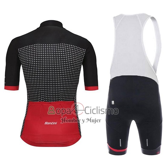 Tour de Suisse Helvetia Ropa Ciclismo Culotte Corto 2018 Hombre Mangas Cortas Negro Rojo